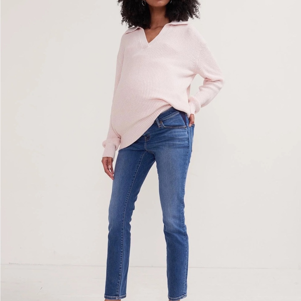 Hatch Slim Maternity Jean, worn once